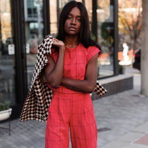 Liz Alig Katie Cotton Crop Pants NWOT